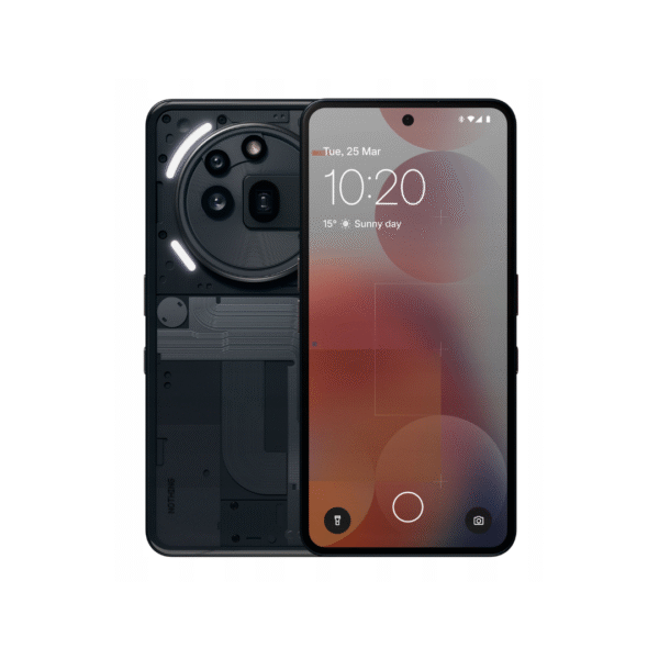 Nothing Phone 3a Pro (12GB RAM, 256GB, Black) – Open Box W